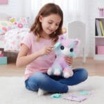 Pastel Knuffel Alpaca Mystère Scruff A Luvs Stijl Onthullingsknuffel De Knuffel