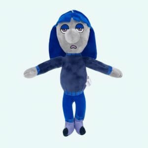 Pastelblauwe Envie Knuffel Uit Vice Versa 2 Met Grote Ogen De Knuffel