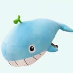 Pastelblauwe Knuffelwalvis Zachte Troostknuffel voor Kinderen De Knuffel