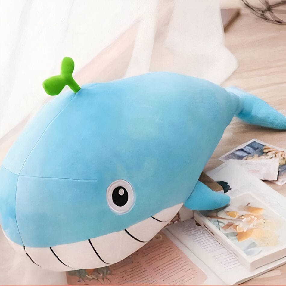Pastelroze Walvis Knuffel Met Zacht Kussen De Knuffel