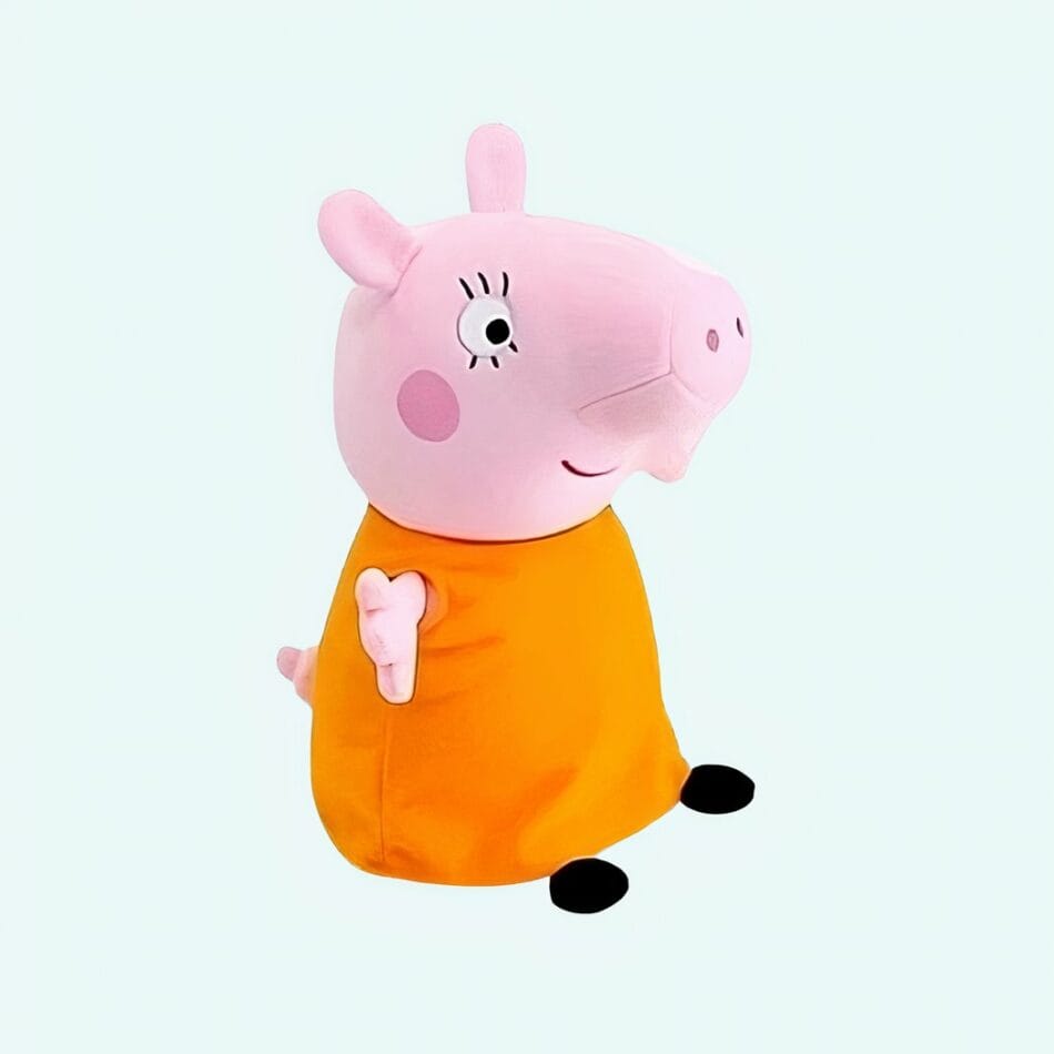 Peppa Pig Maman Pig Knuffel Roze Zachte Knuffelvriend De Knuffel