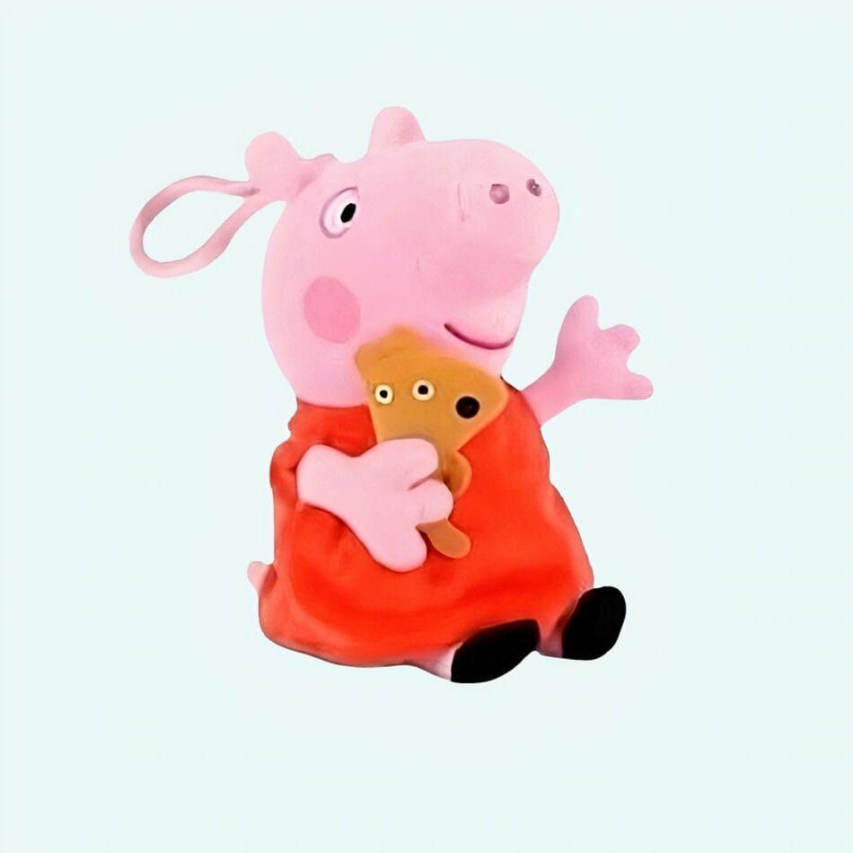 Peppa Pig Roze Zittende Knuffel Voor Kinderen De Knuffel