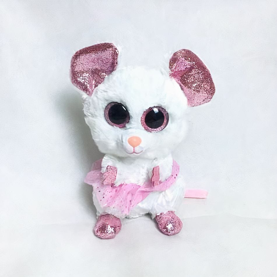 Petite Knuffel Souris Zachte Witte Knuffelmuis Voor Kinderen De Knuffel