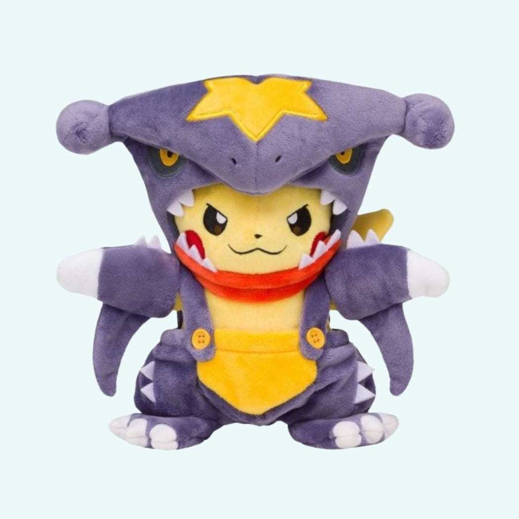 Pikachu Knuffel Garchomp Kostuum Pokémon Knuffel Karakter De Knuffel