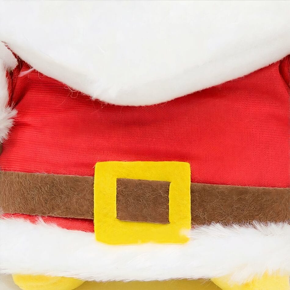 Pikachu Knuffel Kerstmanstijl met Witte Baard en Rode Hoed De Knuffel