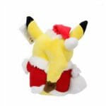 Pikachu Knuffel Kerstmanstijl met Witte Baard en Rode Hoed De Knuffel