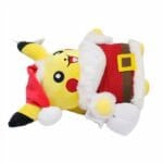 Pikachu Knuffel Kerstmanstijl met Witte Baard en Rode Hoed De Knuffel