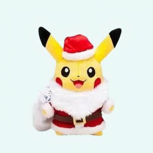 Pikachu Knuffel Met Rood Kostuum Zachte Pluche Speelgoed De Knuffel