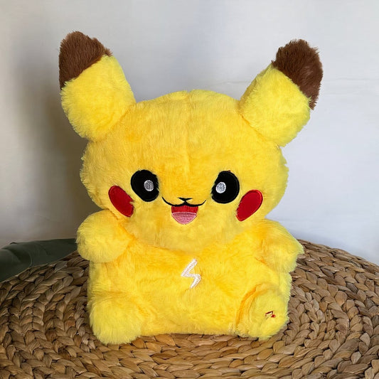 Pikachu Knuffel Nachtlampje Ademend Met Slaapliedjes De Knuffel geel