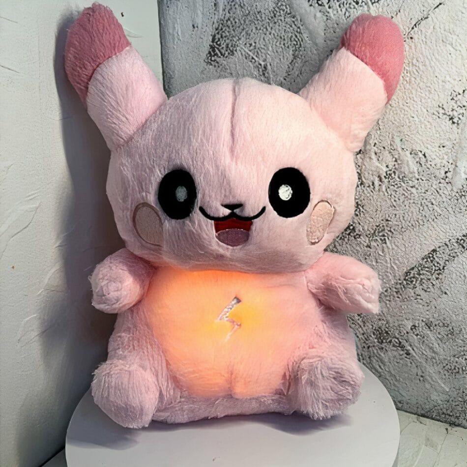 Pikachu Knuffel Nachtlampje Ademend Met Slaapliedjes De Knuffel