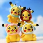 Pikachu Knuffel Sleutelhanger Met Hoed Voor Kinderen De Knuffel