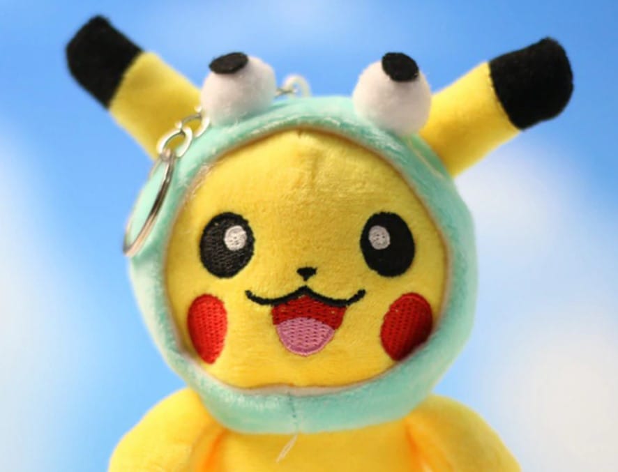 Pikachu Knuffel Sleutelhanger Met Hoed Voor Kinderen De Knuffel