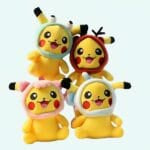 Pikachu Knuffel Sleutelhanger Met Hoed Voor Kinderen De Knuffel
