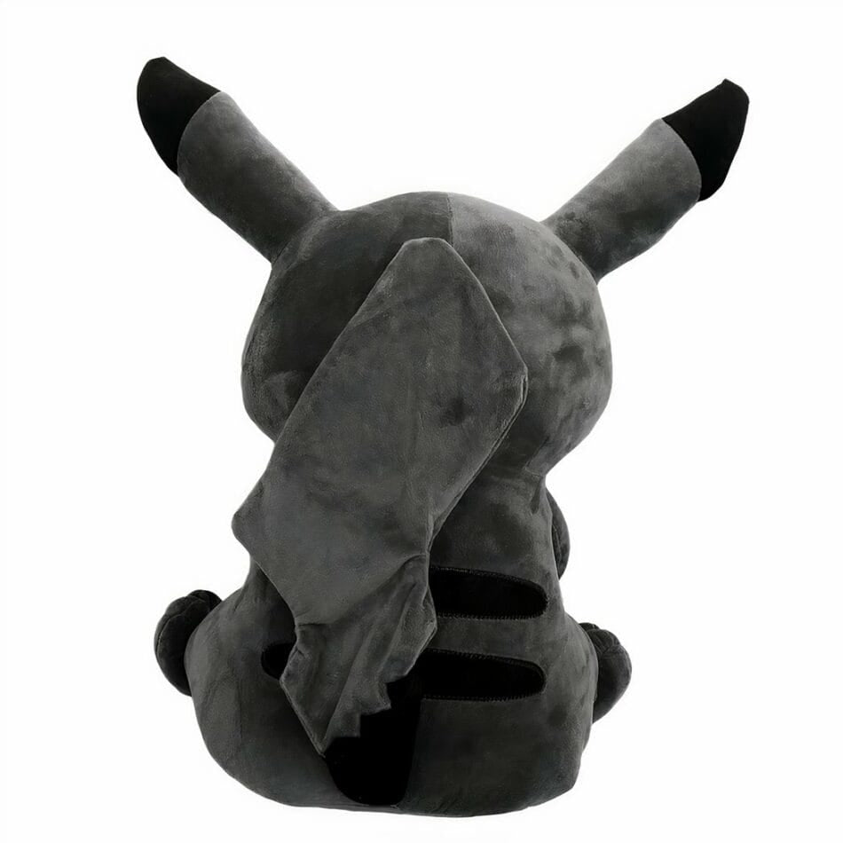 Pikachu Knuffel Zwart Met Stoer Kostuum En Zachte Pluche De Knuffel