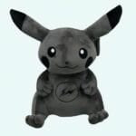 Pikachu Knuffel Zwart Met Stoer Kostuum En Zachte Pluche De Knuffel