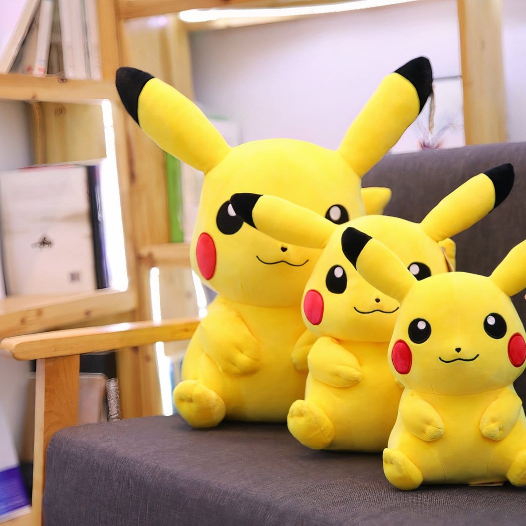 Pikachu Reuzenknuffel Glimlachend Gele Knuffel De Knuffel 75cm