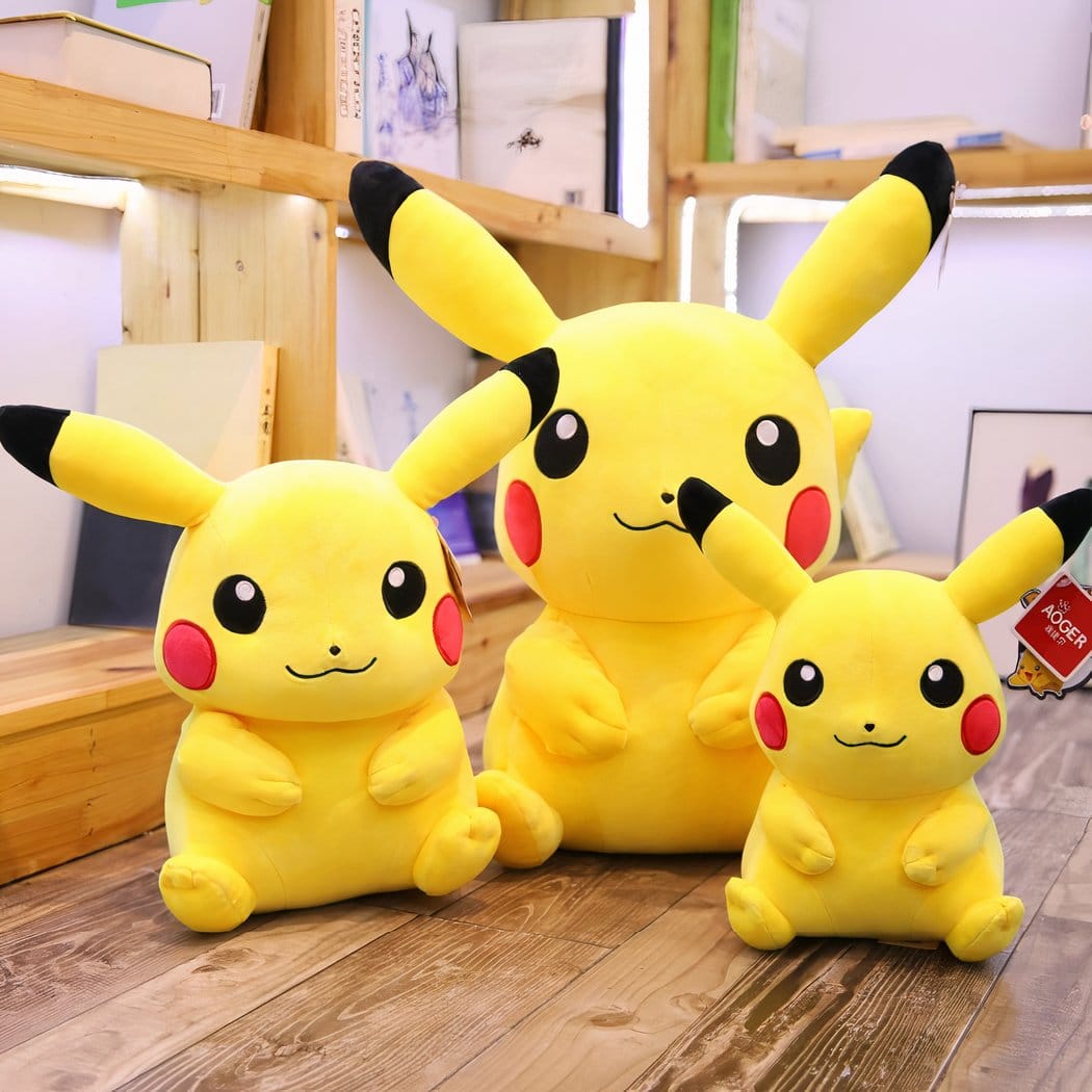 Pikachu Reuzenknuffel Glimlachend Gele Knuffel De Knuffel 55cm