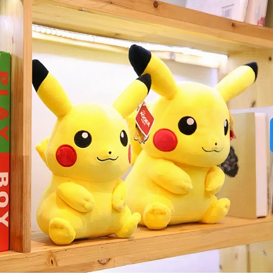 Pikachu Reuzenknuffel Glimlachend Gele Knuffel De Knuffel