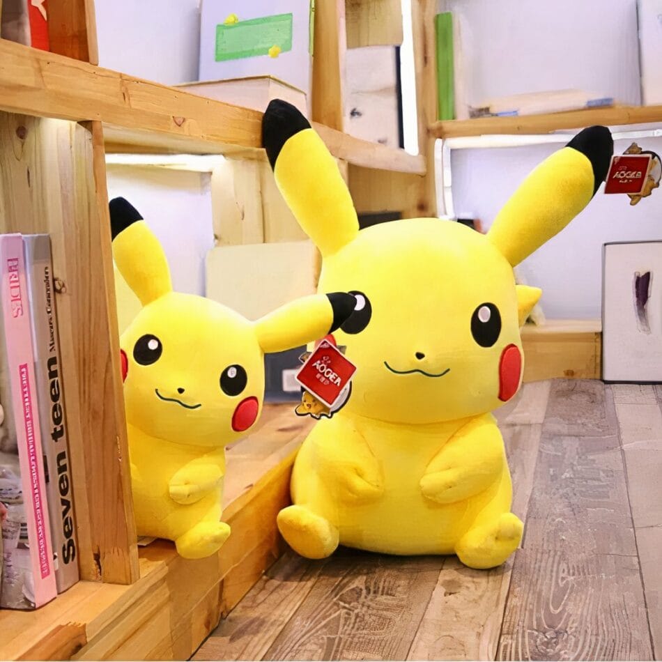 Pikachu Reuzenknuffel Glimlachend Gele Knuffel De Knuffel