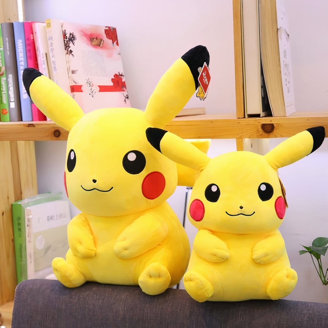 Pikachu Reuzenknuffel Glimlachend Gele Knuffel De Knuffel 45cm