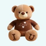 Pluchen Beer Met Love T Shirt XXL Knuffel 100 Cm De Knuffel