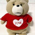 Pluchen Knuffelbeer Ted Love Liefdevolle Knuffel Partner De Knuffel