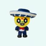 Poco Knuffel Brawl Stars Gele Knuffel Met Blauw Kostuum En Hoed De Knuffel