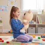 Poederroze Stray Kids SKZOO PuppyM Knuffel Geïnspireerd Op Seungmin De Knuffel