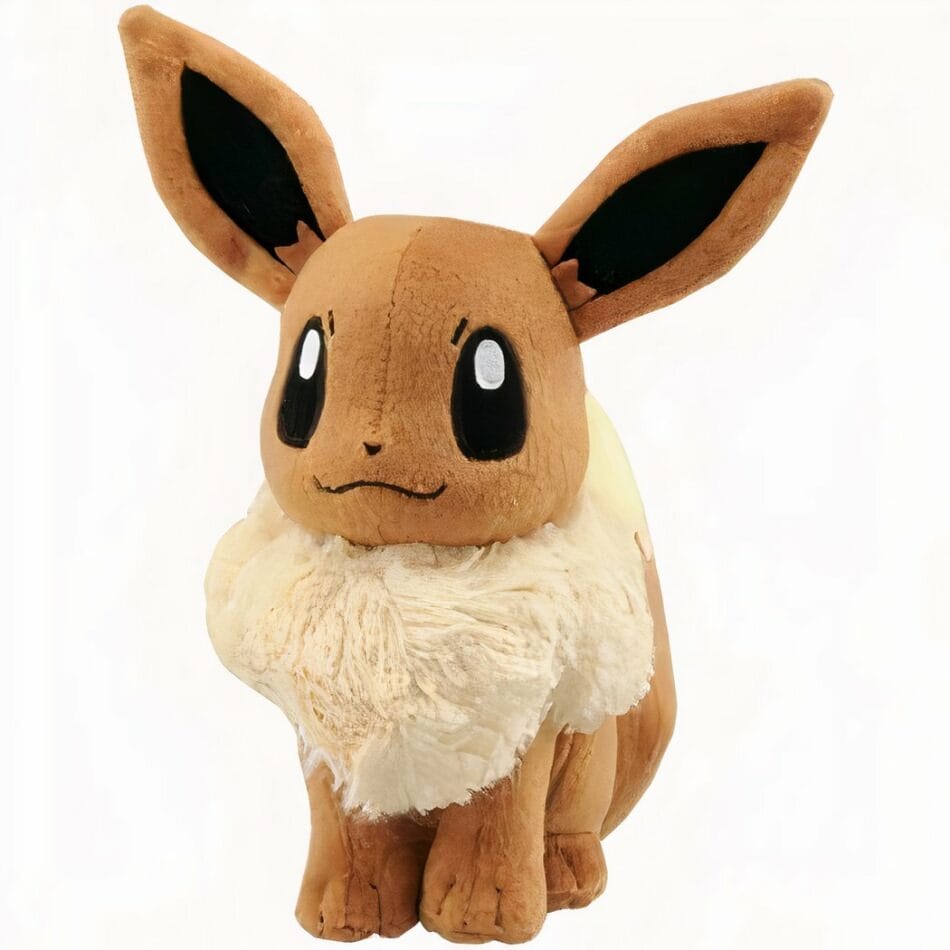 Pokéball Pakket Met Pikachu Knuffel En Eevee Knuffel 20 cm De Knuffel