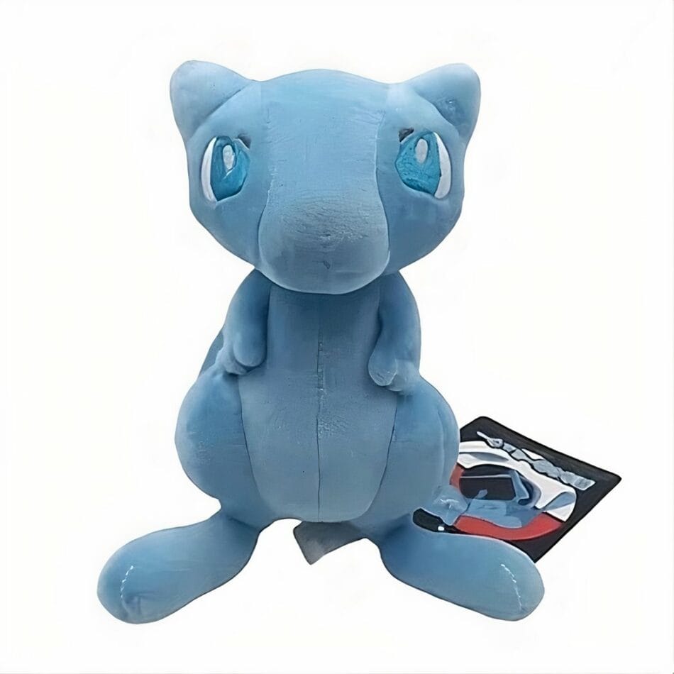 Pokémon Mew Blauw Knuffel Zachte Pluche Met Paarse Staart De Knuffel