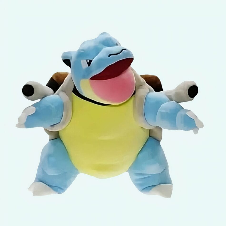 Pokémon Tortank Knuffel 30 cm Met Zachte Stof De Knuffel
