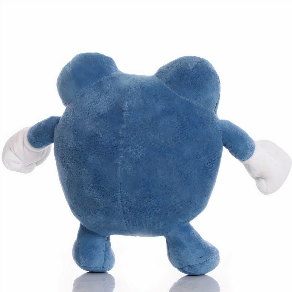 Poliwhirl Knuffel Blauw Zachte Pokémon Knuffel voor Fans De Knuffel