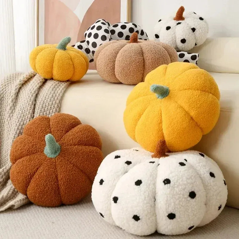 Pompoen Knuffelkussen | Pluche Herfst Decoratie De Knuffel
