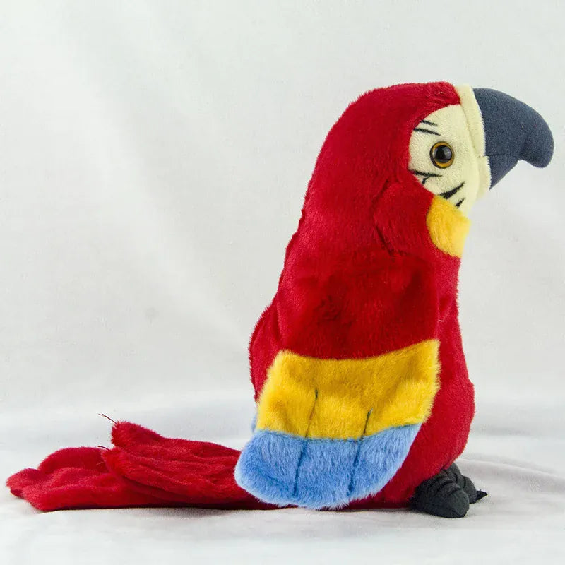 Pratende Papegaai Knuffel De Knuffel Rood / 23cm