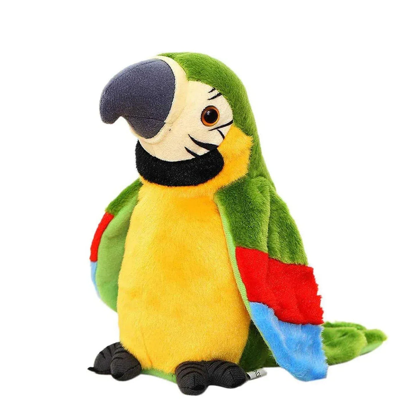 Pratende Papegaai Knuffel met Stem De Knuffel Groen