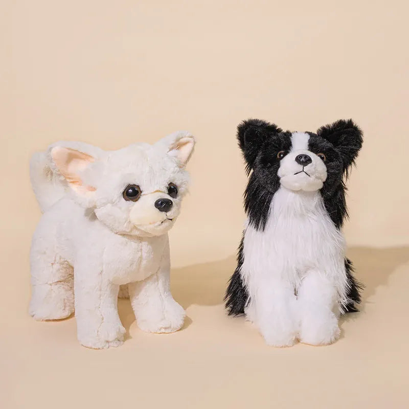 Puppy Knuffel 22 cm | Border Collie, Franse Bulldog of Chihuahua De Knuffel