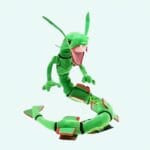 Rayquaza Pokémon Officiële Groene Legendarische Knuffel Derde Generatie De Knuffel