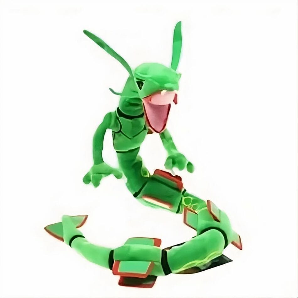 Rayquaza Pokémon Officiële Groene Legendarische Knuffel Derde Generatie De Knuffel
