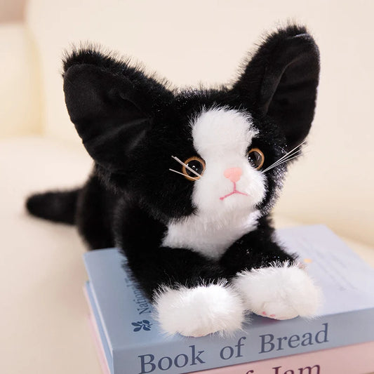 Realistische Kat Knuffel 53 cm | Levensechte Poes in 6 Kleuren De Knuffel