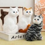 Realistische Kat Knuffel Superzacht Met Zachte Vacht En Ogen De Knuffel