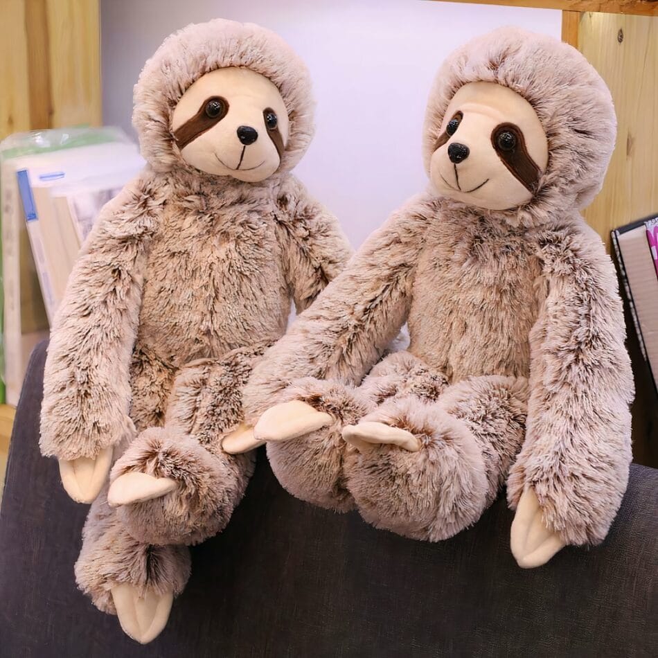 Realistische Knuffel Luiaard voor Kinderen Zacht en Knuffelbaar De Knuffel