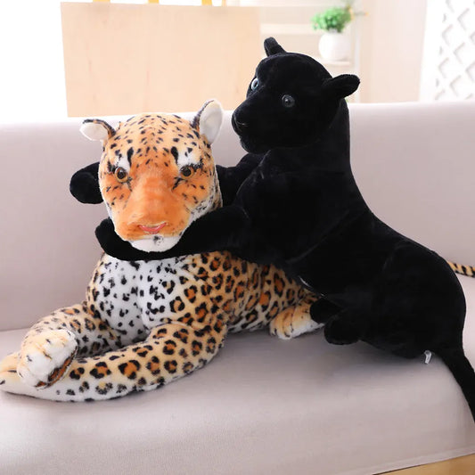 Realistische Tijger of Panter Knuffel 30 tot 120 cm | 4 Soorten De Knuffel