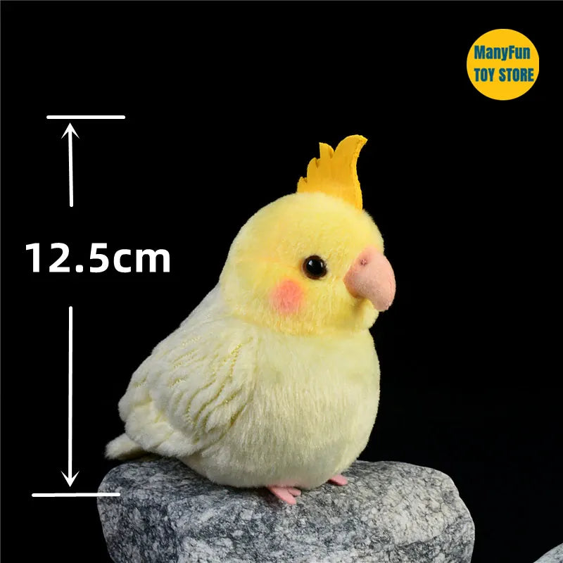 Realistische Vogeltjes Knuffel | Valkparkiet, Mees, Mus en Meer De Knuffel Model 2