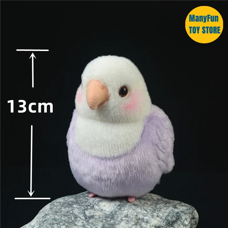 Realistische Vogeltjes Knuffel | Valkparkiet, Mees, Mus en Meer De Knuffel Model 7