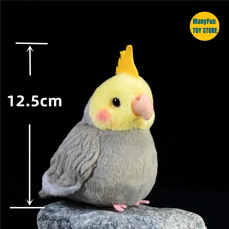 Realistische Vogeltjes Knuffel | Valkparkiet, Mees, Mus en Meer De Knuffel Model 3