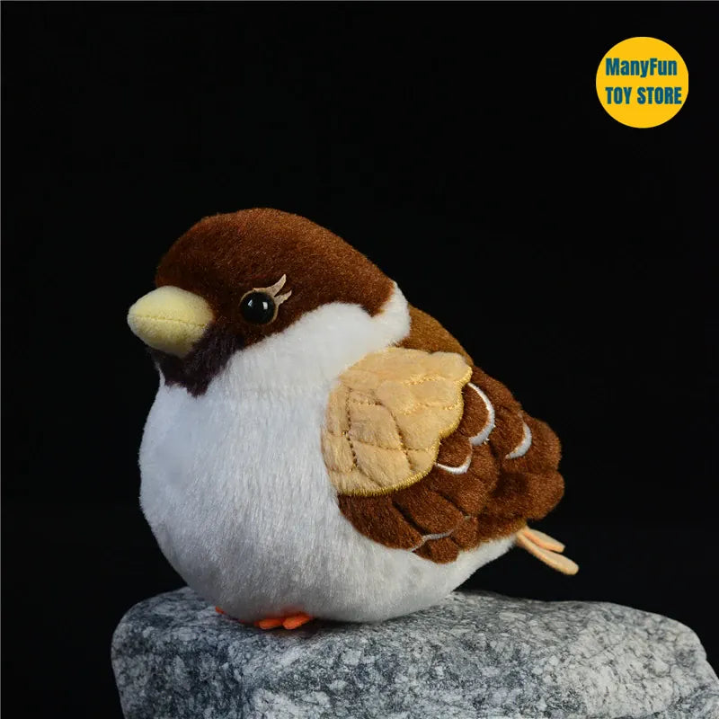 Realistische Vogeltjes Knuffel | Valkparkiet, Mees, Mus en Meer De Knuffel