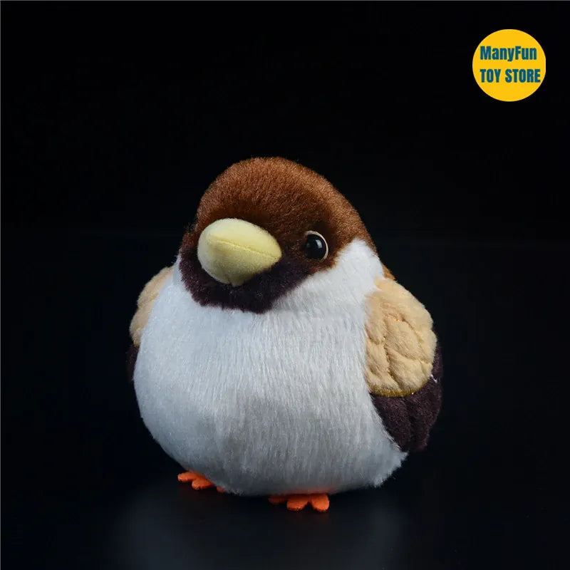 Realistische Vogeltjes Knuffel | Valkparkiet, Mees, Mus en Meer De Knuffel
