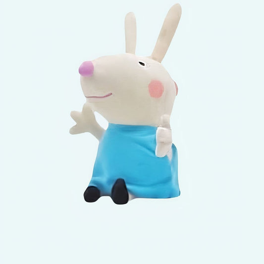 Rebecca Rabbit Knuffel Pluizige Witte Konijn met Troost De Knuffel