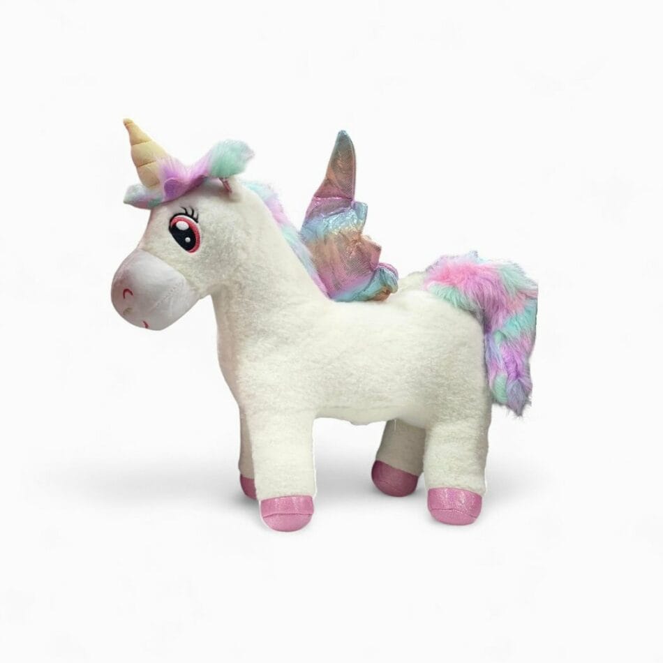 Regenboog Eenhoorn Knuffel Van Katoen Zacht En Knuffelig De Knuffel
