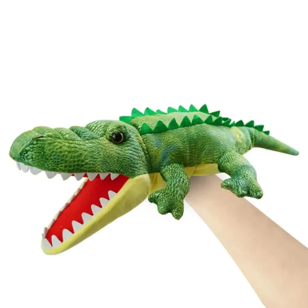 Reptielen Handpop | Slang, Krokodil, Kikker, Hagedis of Schildpad De Knuffel Krokodil